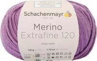Schachenmayr Merino Extrafine 120 9807552-00146 pflaume Handstrickgarn, Schurwolle