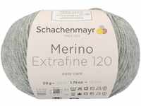 Schachenmayr Merino Extrafine 120, 50G light grey heather Handstrickgarne