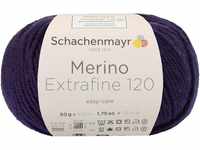 Schachenmayr Merino Extrafine 120, 50G eggplant Handstrickgarne