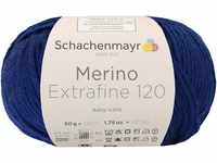 Schachenmayr Merino Extrafine 120, 50G deep blue Handstrickgarne