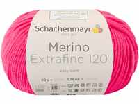 Schachenmayr Merino Extrafine 120, 50G azalee Handstrickgarne
