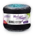 Woolly Hugs BOBBEL COTTON 06 - grau/t&uuml;rkis