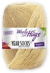 Woolly Hugs Year Socks Fb. 03 MRZ, 100g Sockenwolle mit dezentem Degrad&eacute; Farbverlauf