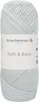 Schachenmayr Handstrickgarne Soft & Easy, 100G Silber 9807353-00090, 20 x 7 x 7 cm
