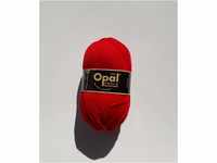 100g Sockenwolle Opal uni - Fb. Rot - Fb.-Nr. 5180