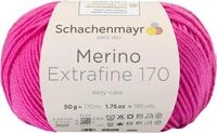 Schachenmayr Handstrickgarne Merino Extrafine 170, 50G Pink, 9807551-00037, 10 x 10 x