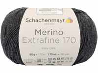 Schachenmayr Merino Extrafine 170, 50G anthrazit melier Handstrickgarne