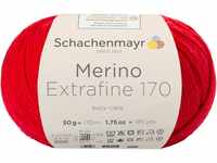 Schachenmayr Merino Extrafine 170, 50G kirsche Handstrickgarne