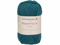 Schachenmayr Wash+Filz-It! Fine, 50G teal Filzgarne