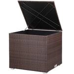 Casaria&reg; Auflagenbox 318L Polyrattan - Wetterfeste Garten Aufbewahrungsbox f&uuml;r