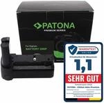 PATONA 1460 Premium Batteriegriff MB-N10 - Kompatibel mit Nikon Z5 Z6 Z7 -