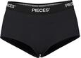 PIECES Damen Pclogo Lady Boxers/Solid Noos Hipster, Schwarz, M EU