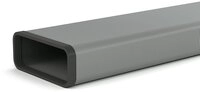 SF-VRO flex 150 Flachkanalrohr in 1000 mm L&auml;nge mit Profildichtungen / COMPAIR...
