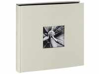Hama Fotoalbum Jumbo 30x30 cm (Fotobuch mit 100 schwarzen Seiten, Hochzeitsalbum für