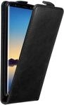 Cadorabo H&uuml;lle kompatibel mit Samsung Galaxy Note 8 Flip Design aus Premium...