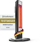 VASNER HeatTower W&auml;rmestrahler &ndash; Infrarot Standheizstrahler 2500 Watt -
