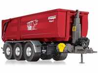 WIKING 077826 Krampe Hakenlift THL 30 L mit Abrollcontainer Big Body 750, Modell,