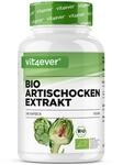 Bio Artischocken Extrakt - 240 Kapseln - 1800 mg je Tagesdosis (2,5% Cynarin) -