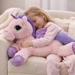 Sweety Toys 8025 Einhorn Pl&uuml;schtier Kuscheltier, Rosa, 65 cm