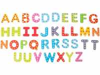 small foot Magnet Holzkiste "Educate" aus Holz, mit 37 Buchstaben das ABC Lernen und