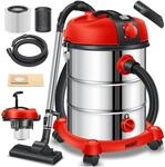 MASKO&reg; Industriestaubsauger, Nass Trockensauger HEPA, 3 in 1 Filtersystem, 58 l/s