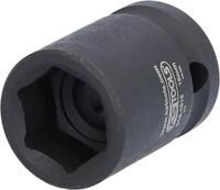 KS Tools 515.1018 1/2" Sechskant-Kraft-Stecknuss, kurz, 18mm