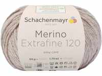 Schachenmayr Merino Extrafine 120, 50G Sand meliert Handstrickgarne