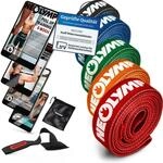 NEOLYMP Fitnessb&auml;nder Set Stoff - waschbare Resistance Bands,...
