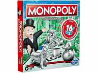 Monopoly, klassisches Brettspiel für die ganze Familie für 2 bis 6 Spieler, für