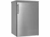 Exquisit Kühlschrank KS16-4-HE-040E inoxlook | 109 L Volumen | Kühlschrank mit