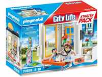 PLAYMOBIL City Life 70818 Starter Pack Kinderärztin, Spielzeug für Kinder ab 4