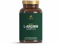 VITACTIV Arginin Komplex - L-Arginin Kapseln Hochdosiert - Mit Citrullin, Ginseng,