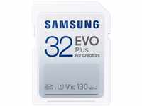 Samsung EVO Plus SD-Karte, 32 GB, SDXC UHS-I U1, Full HD, 130 MB/s Lesen,