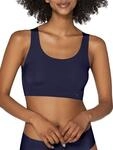 Sloggi Damen sloggi ZERO Feel Top EX Crop Top,, per pack Blau (skyline 6582),