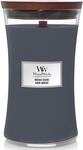 Millefiori WoodWick Kerzen, Indigo Suede, Gro&szlig;, 275