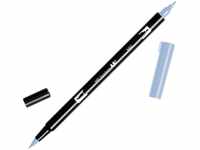 Tombow ABT-N60 Fasermaler Dual Brush Pen mit zwei Spitzen, Schwarz