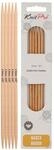 KnitPro Basix Birch Strumpfstricknadeln 5-St&uuml;cke, 20 cm L&auml;nge x 4.50 mm St&auml;rke