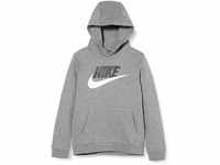 Nike Jungen Sportswear Club Fleece Pullover Hoodie, Carbon Heather, S
