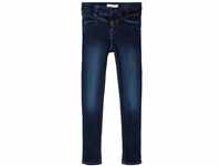 NAME IT Mädchen Denim-Jeans aus Bio-Baumwolle Dark Blue Denim 158