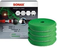 SONAX SchaumPad medium 85 (4 St&uuml;ck) mittelharter, offenporiger Schwamm zum