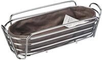 blomus - 63769 - DELARA - Brotkorb Oval aus verchromtem Stahl, Magnet,