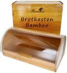 MamboCat Brotkasten Volker zur Brotaufbewahrung I Brotbeh&auml;lter Bambus Brotbox...