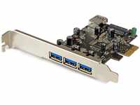 StarTech.com 4 Port PCI Express USB 3.0 Karte - 4-fach PCIe USB 3.0