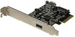 StarTech.com 2 Port USB 3.1 (10Gbit/s) PCIe Karte - USB-A, 1x Extern, 1x Intern - PCI