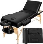 tectake&reg; h&ouml;henverstellbare Massageliege klappbar mit 3 Zonen, Massagetisch, 10 cm