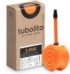 S-Tubo-Schlauch &ndash; Stra&szlig;e &ndash; 700c &ndash; 60-mm-Ventil &ndash; Orange