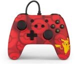 Kabelgebundener PowerA Pok&eacute;mon-Controller f&uuml;r Nintendo Switch &ndash; Pikachu [ ]