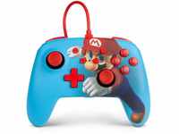 Verbesserter Kabelgebundener PowerA Controller für Nintendo Switch – Mario Punch,