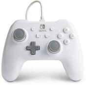 PowerA Kabelgebundener Controller f&uuml;r Nintendo Switch - Wei&szlig;, Gamepad,