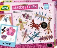 Lena 42690 Maskottchen gro&szlig; Maskottchen Perlentiere Bastelset ab 6 Jahren, Mit 740 x